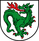 Vereinswappen TSV Murnau: grüner Drache